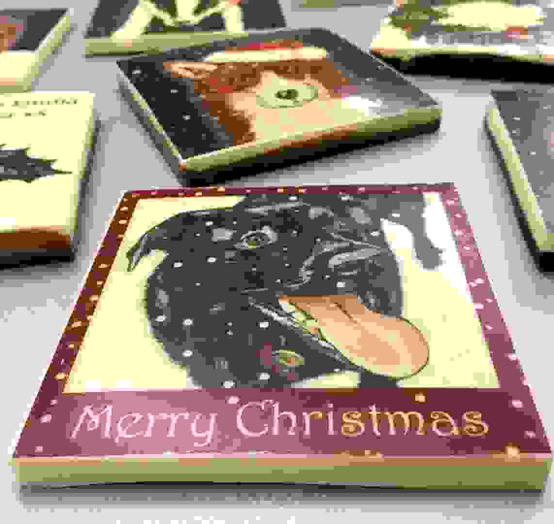 Berri Chocolate Christmas Card