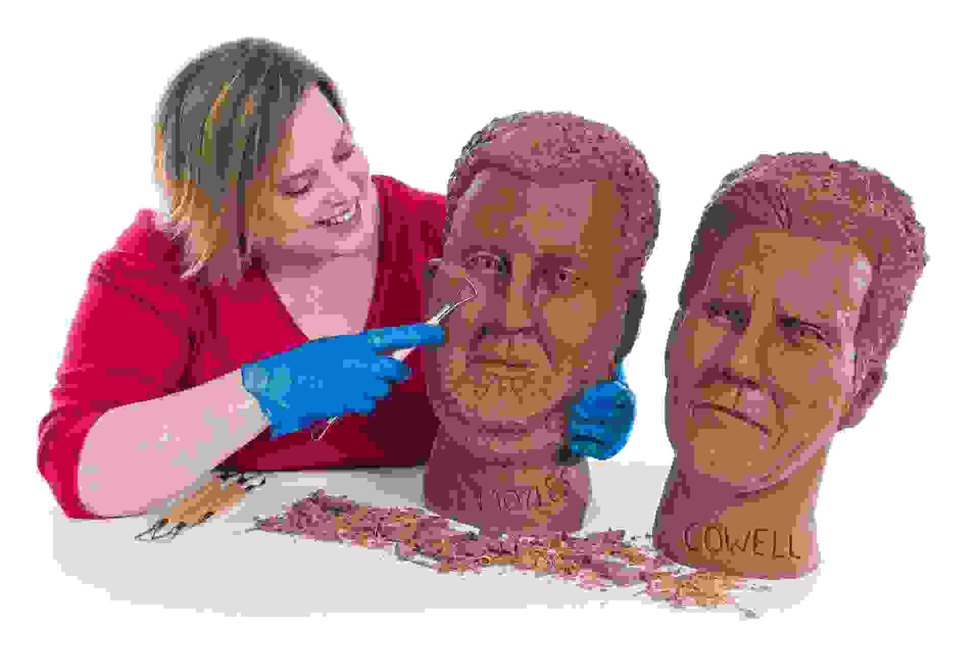 Prudence Sculpting Chocolate Heads