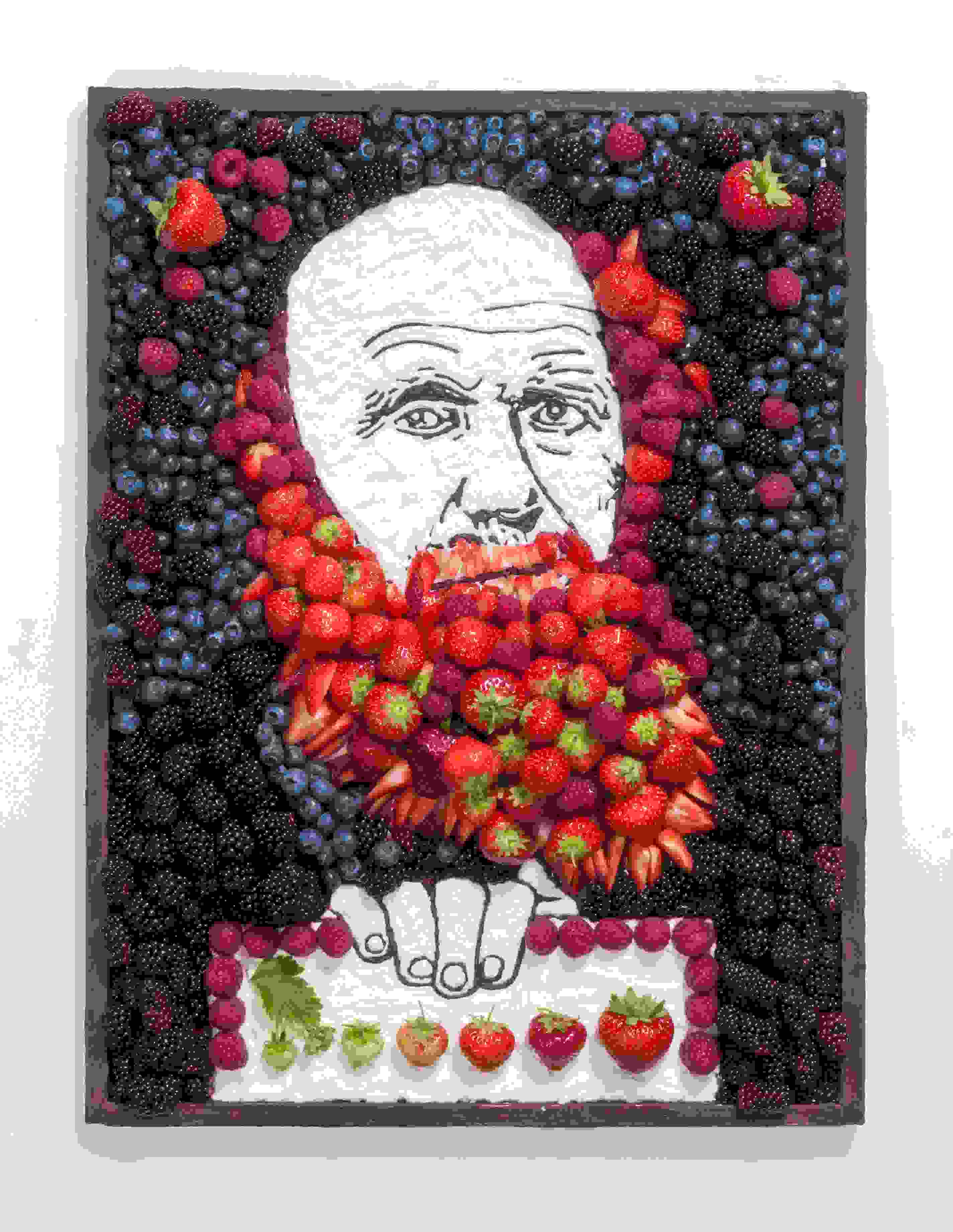 Charles Darwin Berry Portrait