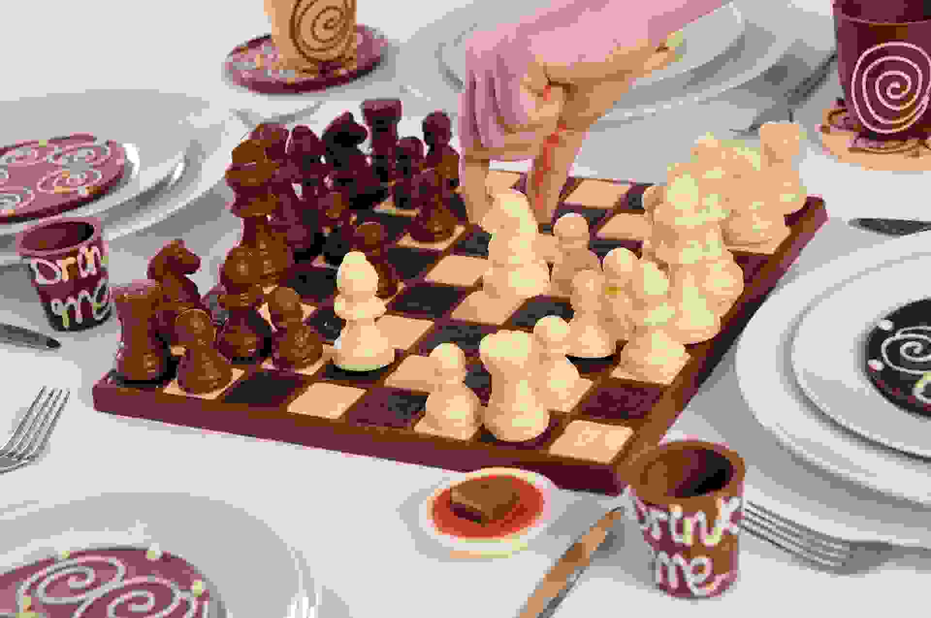 Chocolate Chessboard Chocolate Chessboard