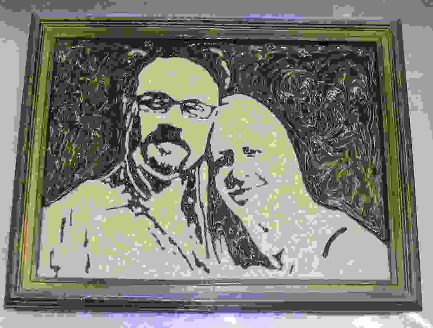 Chocolate Portrait Couple