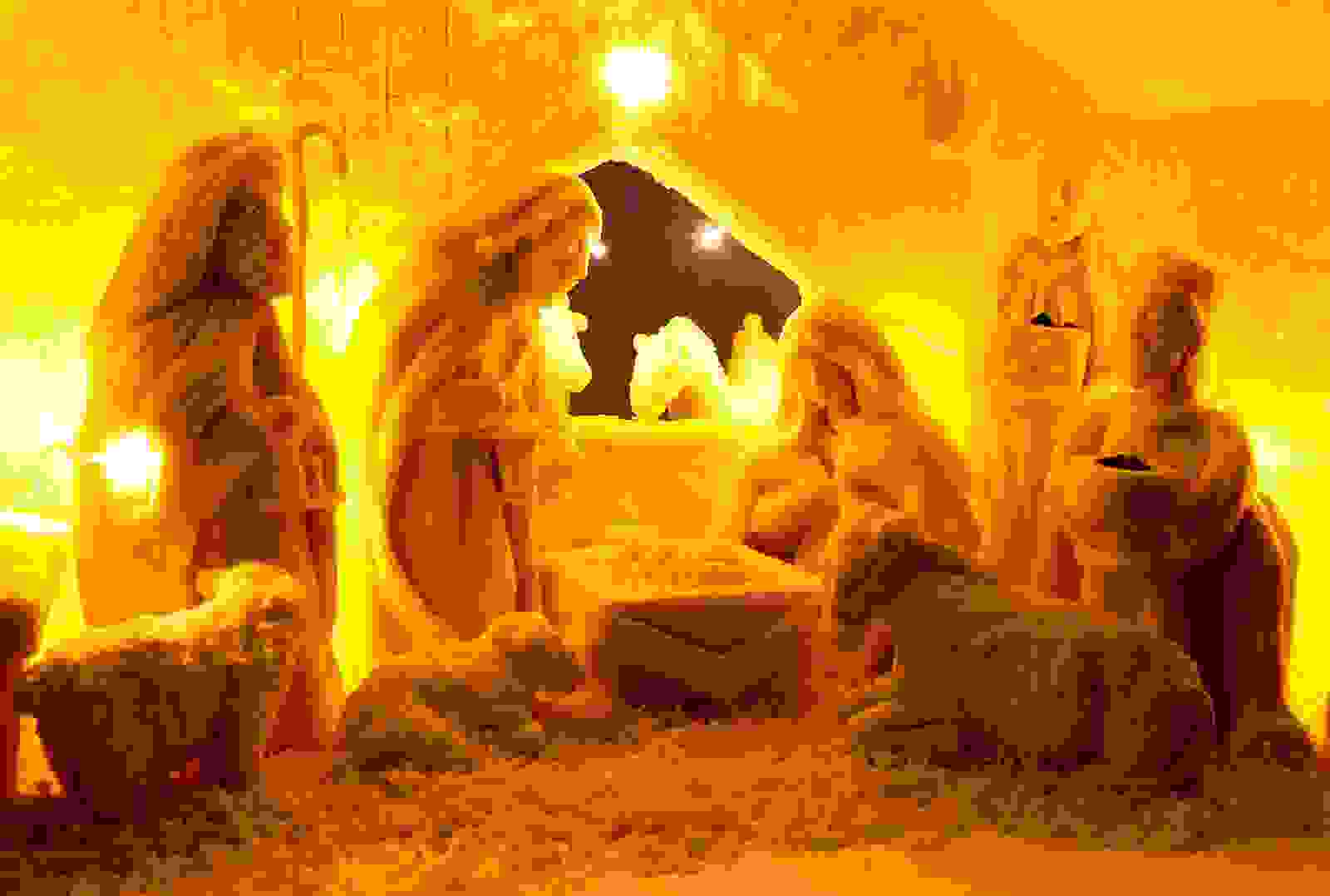 Cheese Nativity