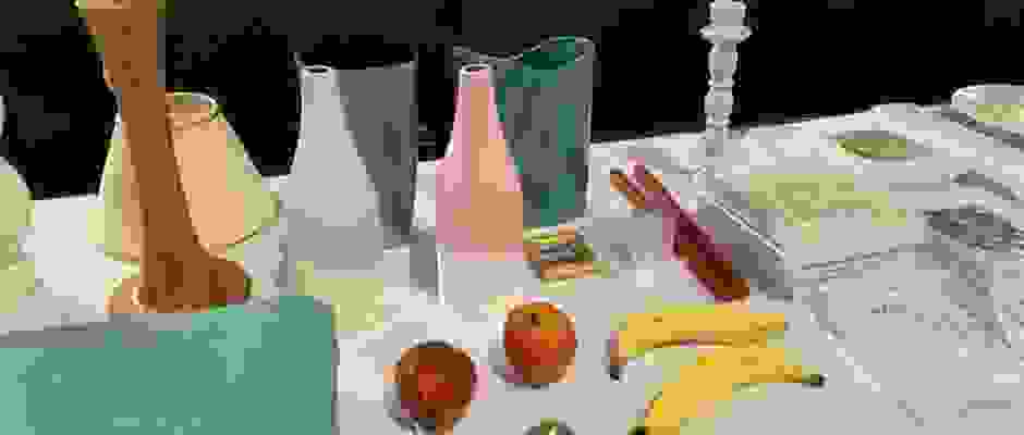 Selection Of Completed Chocolate Items On Table Selection Of Completed Chocolate Items On Table