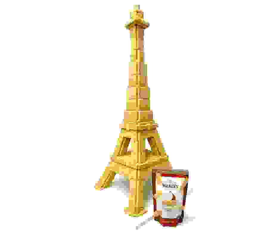 Walkers Shortbread Eiffel Tower With Product Pack Walkers Shortbread Eiffel Tower With Product Pack